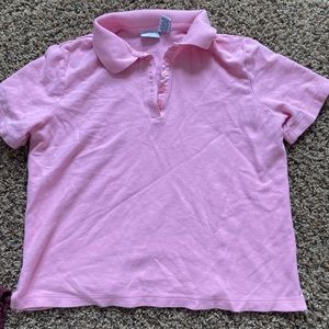 Pink Polo Medium